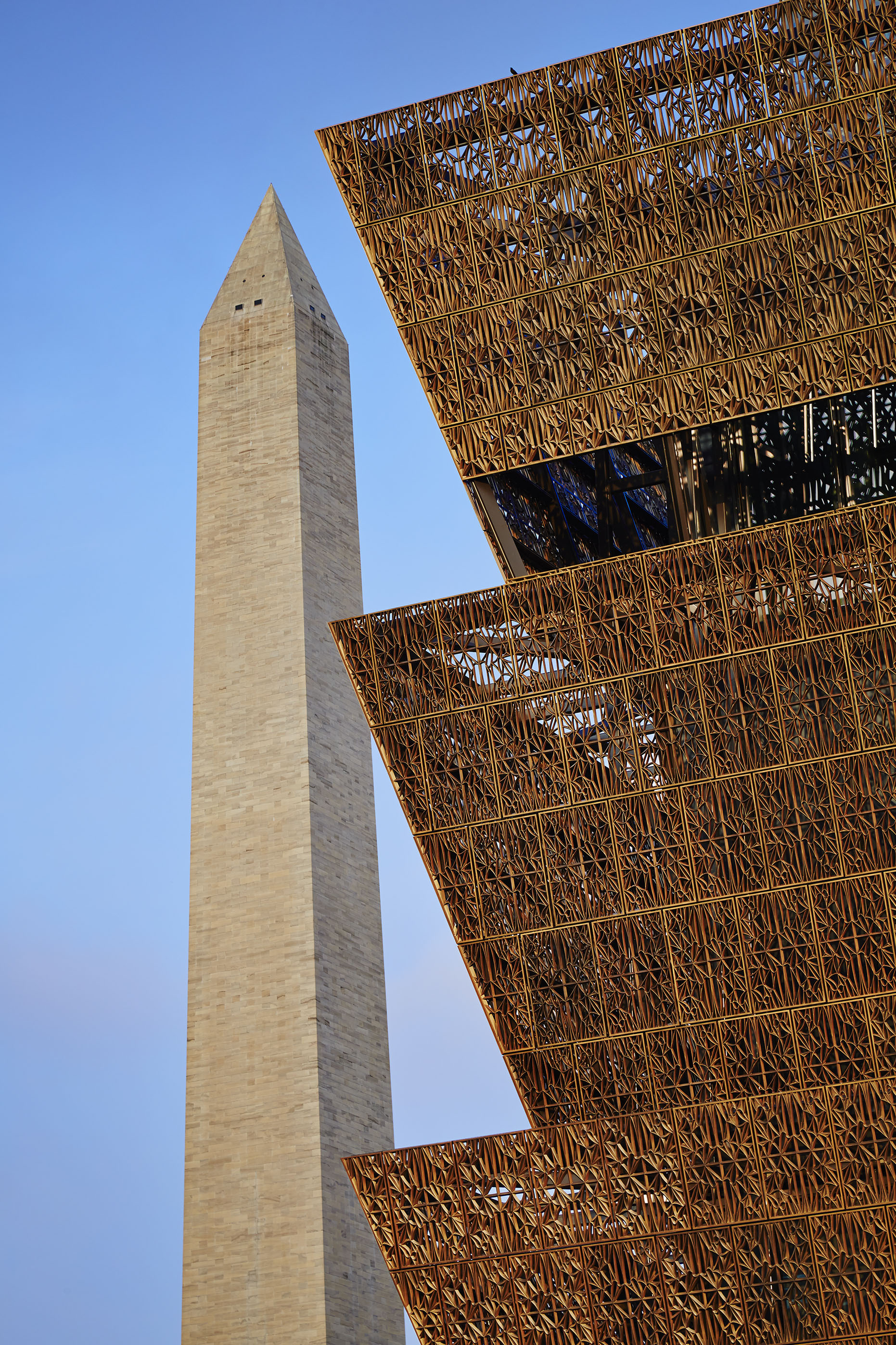 Adjaye Associates. Smithsonian National Museum of African American History and Culture, Washington D.C.,current. Courtesy of Adjaye Associates. Photo by Steve Hall, Hedrich Blessing.