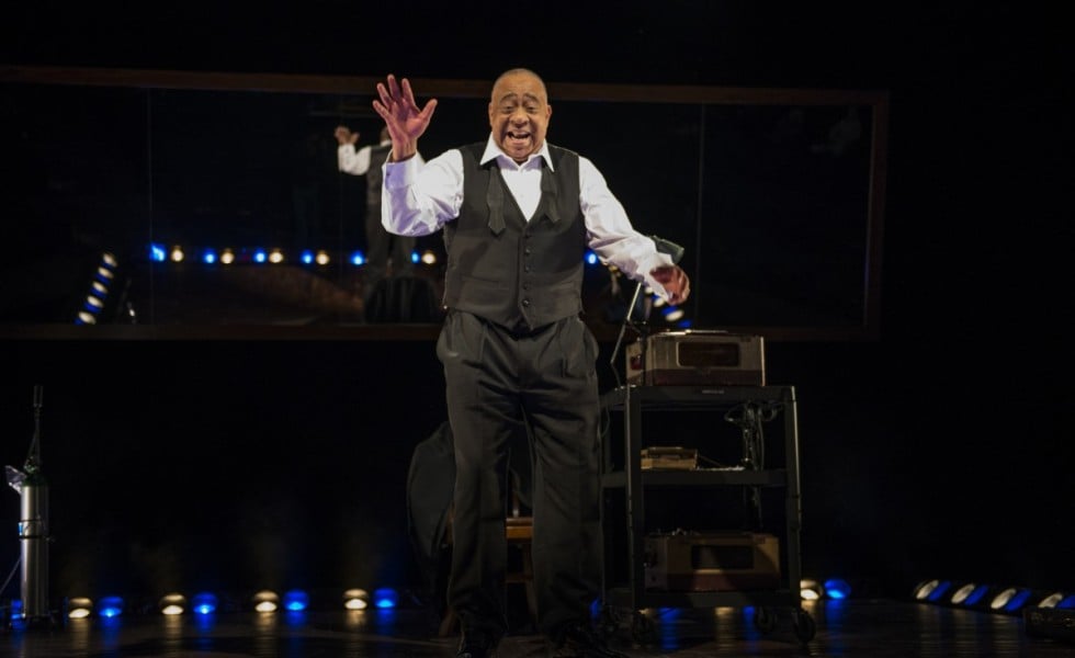 Barry Shabaka Henley in 'Satchmo at the Waldorf' (Michael Brosilow)
