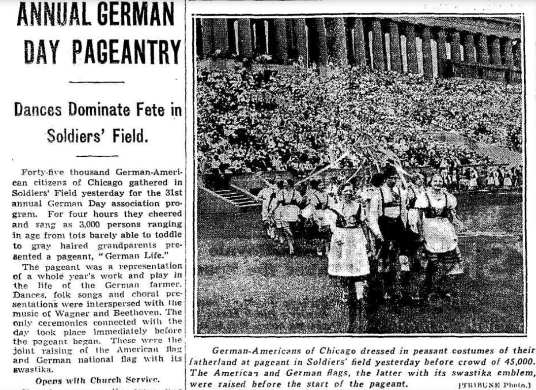 German Day featured in the Chicago Tribune