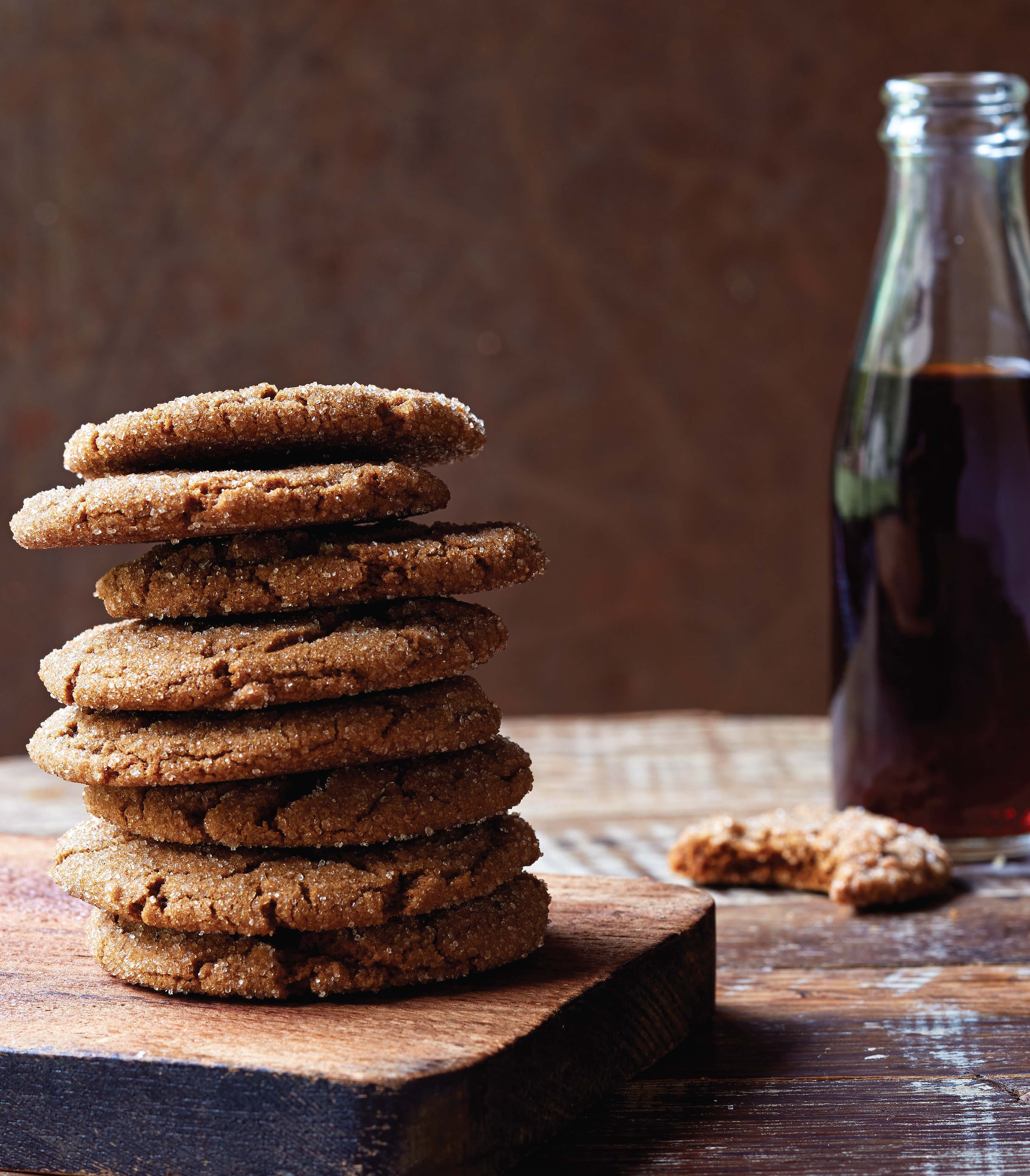 Ginger sorghum cookies (Dan Goldberg © 2015)