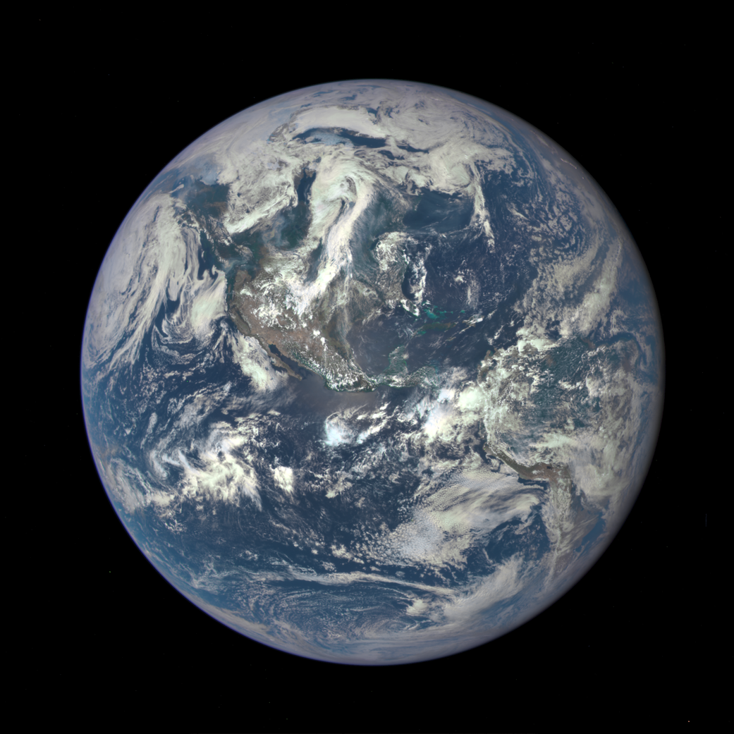 EPIC's July 6 image of Earth.