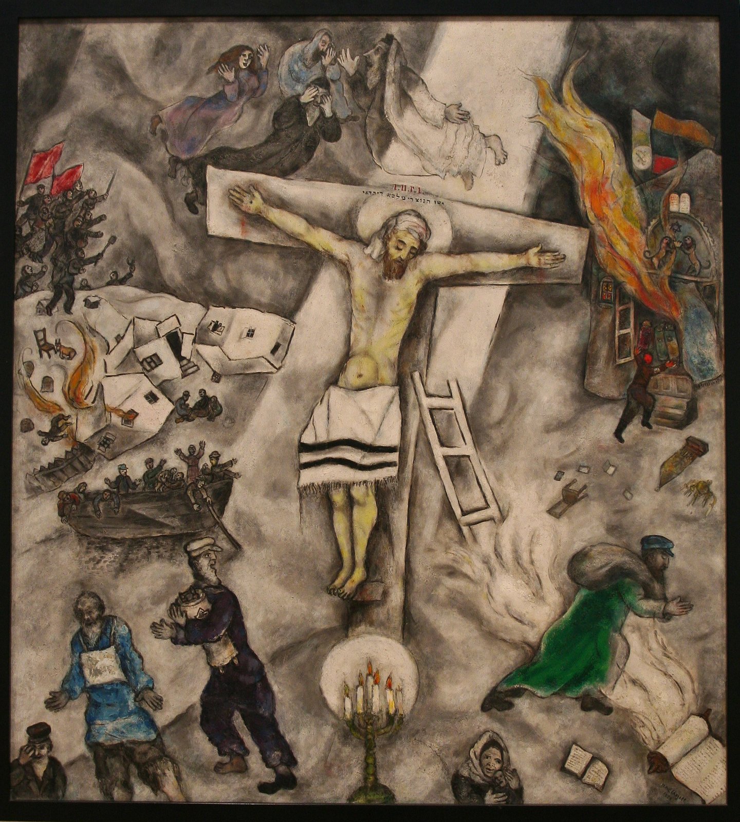 "White Crucifixion," Mark Chagall. 1938. (Sharon Mollerus / Flickr)