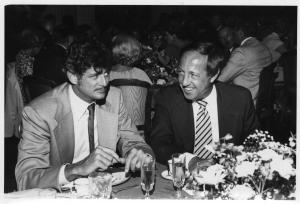 Frank Deford and Pete Rozelle