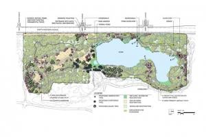 Rendering of the nature preserve.