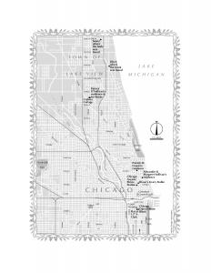 Chicago and sites relating to the Cronin murder case, 1889.