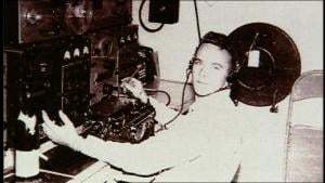 Darby at work during the Korean War