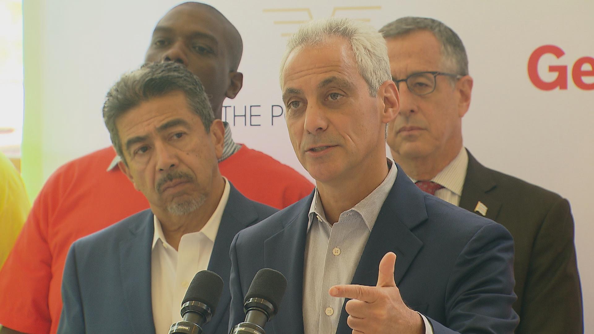 Amazon wants “to be ready for business on day one,” said Mayor Rahm Emanuel.