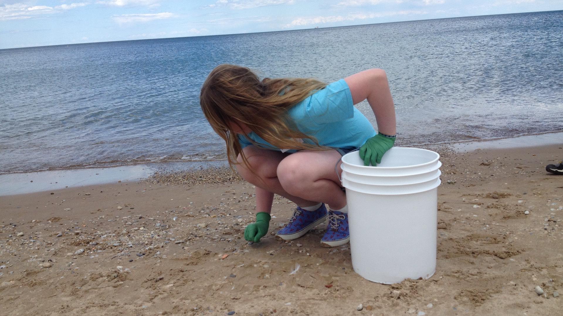 Alliance for the Great Lakes has been holding beach cleanups for 20 years. (Courtesy of Shedd Aquarium)