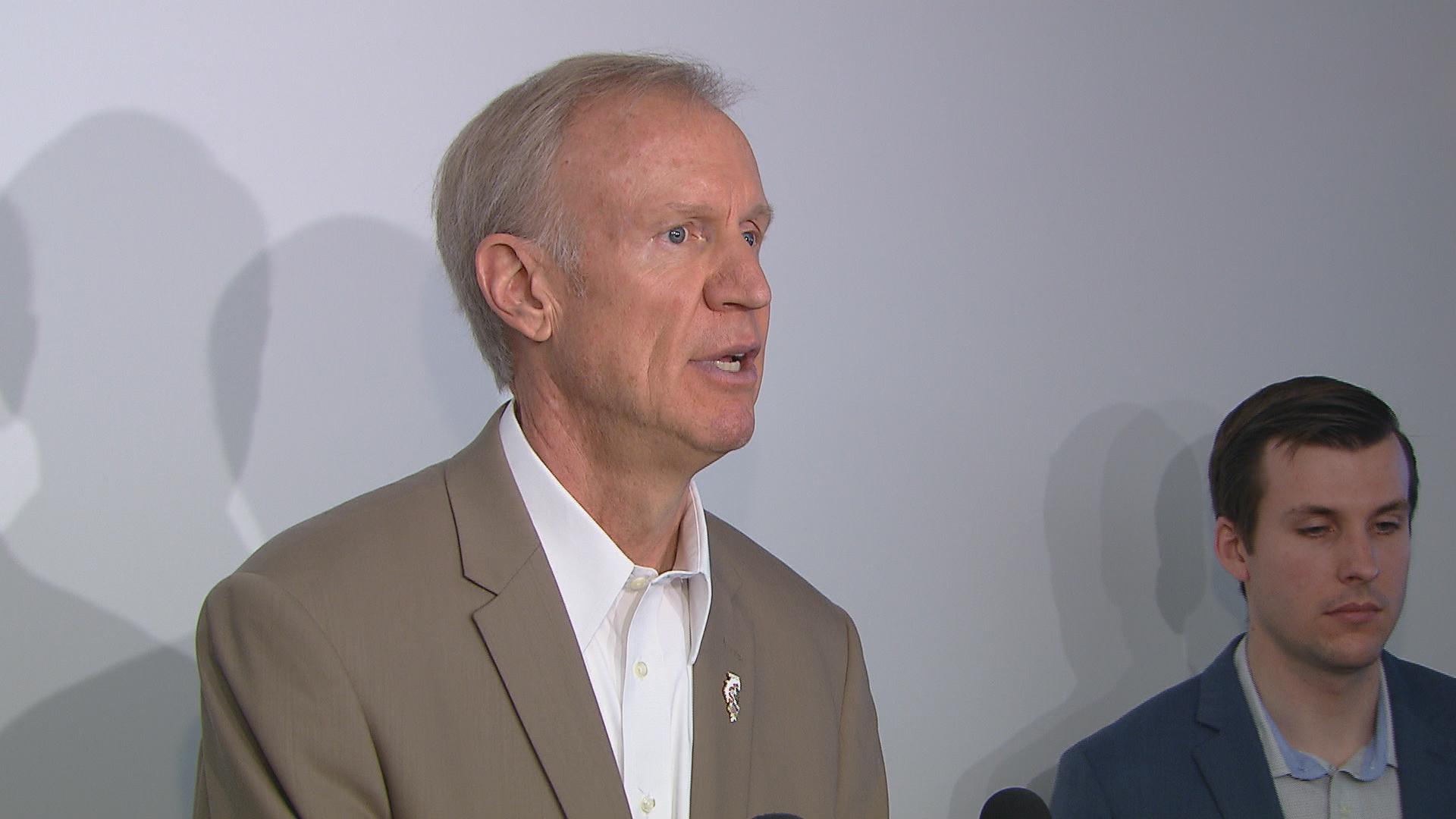 “In private, the president and the mayor are very supportive of our reforms,” said Gov. Bruce Rauner on Monday.