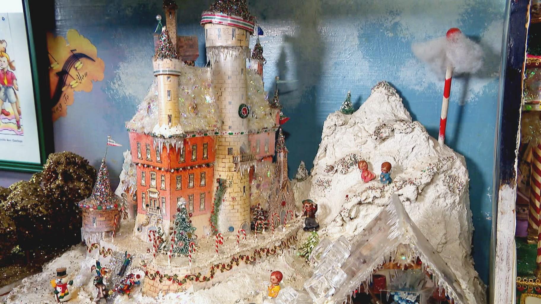 The Maybeland diorama by Ronald Konecki. (WTTW News)