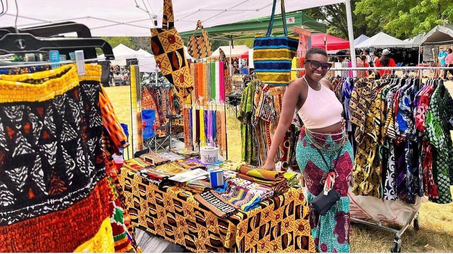 A Festival of Life vendor. (Felicia K. Apprey)