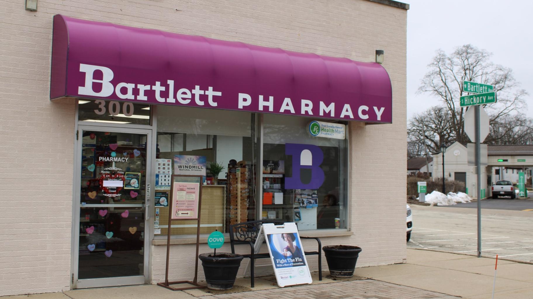 Bartlett Pharmacy in Bartlett, Illinois. (DePaul’s Center for Journalism Integrity and Excellence)