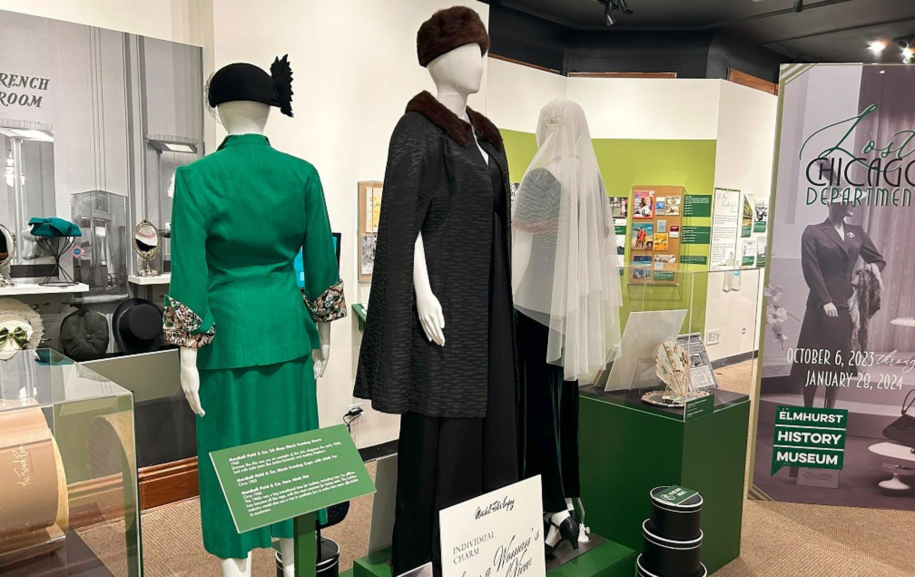 “Lost Chicagoland Department Stores” runs at the Elmhurst History Museum through Jan. 28. (Courtesy of Elmhurst History Museum)