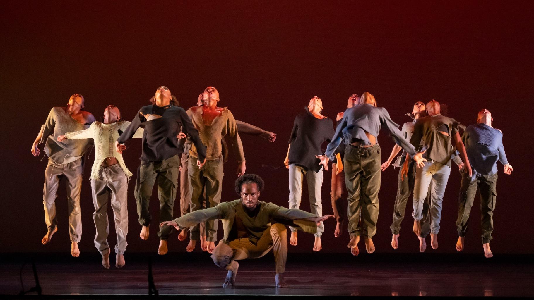 Deeply Rooted Dance Theater company and company apprentice members. (Todd Rosenberg)