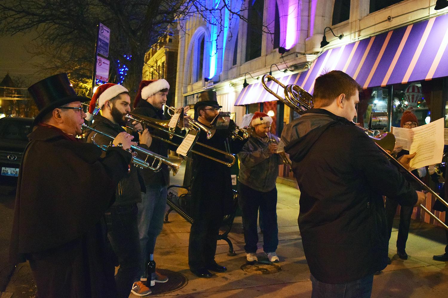 The Lakeside Pride Music Ensemble plays during Andersonville Late Nights. (Courtesy Andersonville Chamber of Commerce)