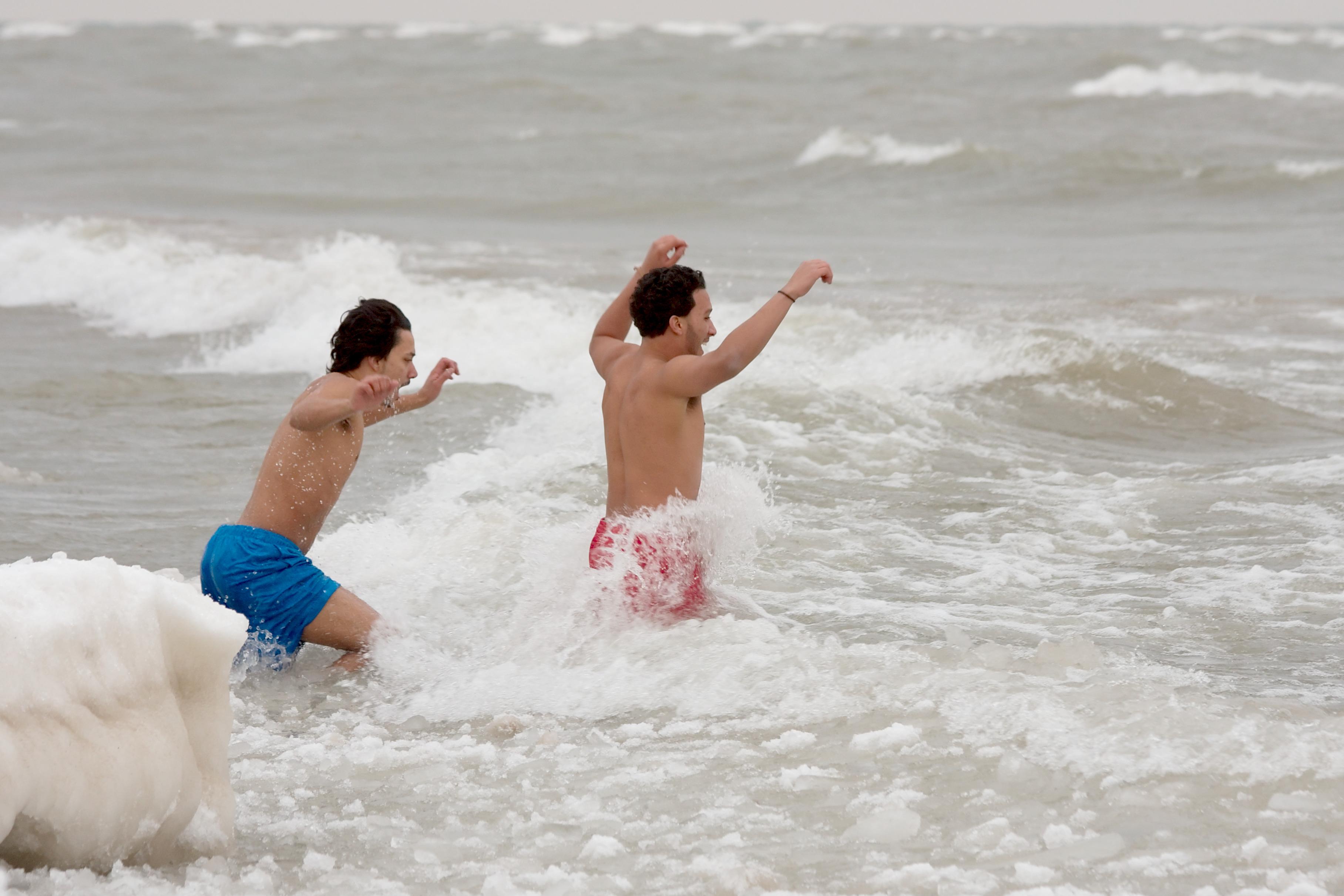 Test your Midwestern ability to withstand the cold at the 17th Chicago Polar Plunge. (Dori / Wikimedia Commons)