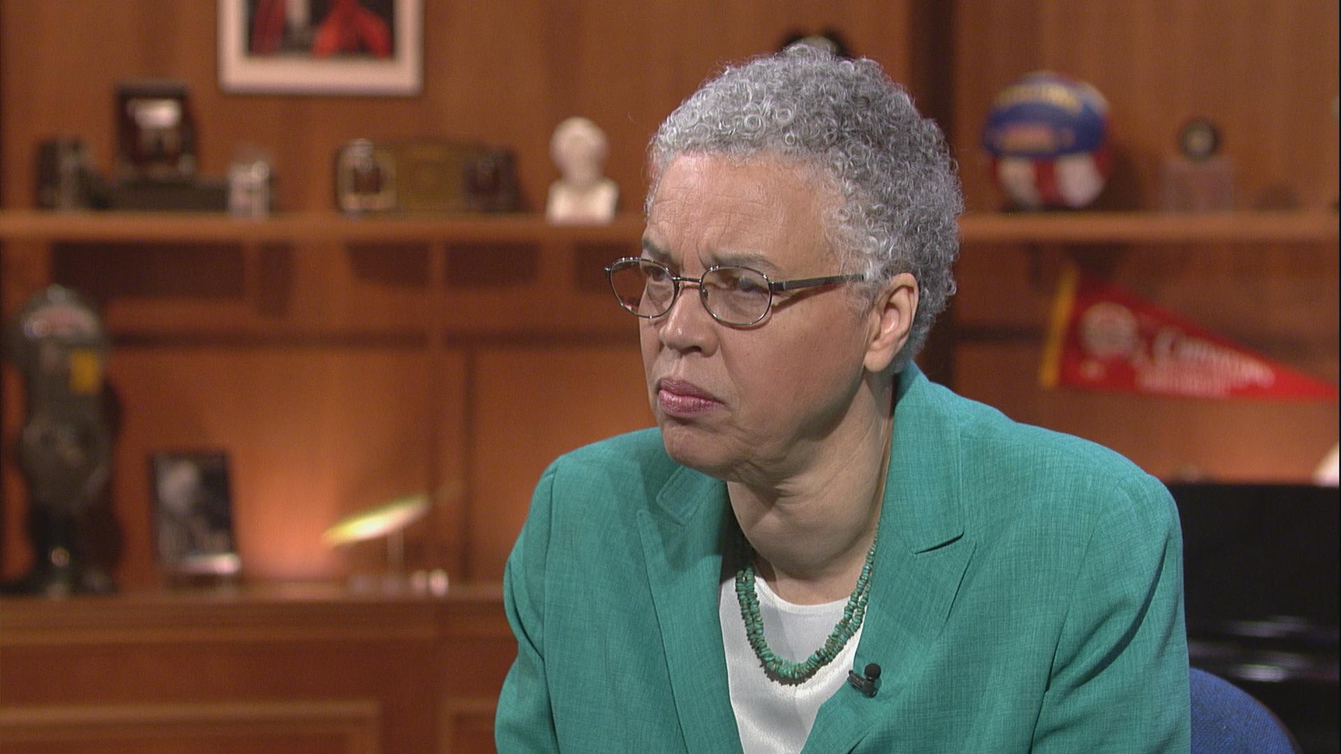 Cook County Board President Toni Preckwinkle appears on Chicago Tonight on June 22.