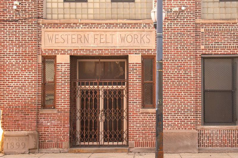 Western Felt Works, 4115 W. Ogden Ave.; R.C. Fletcher, architect; built in 1916. (Max Chavez / Preservation Chicago)