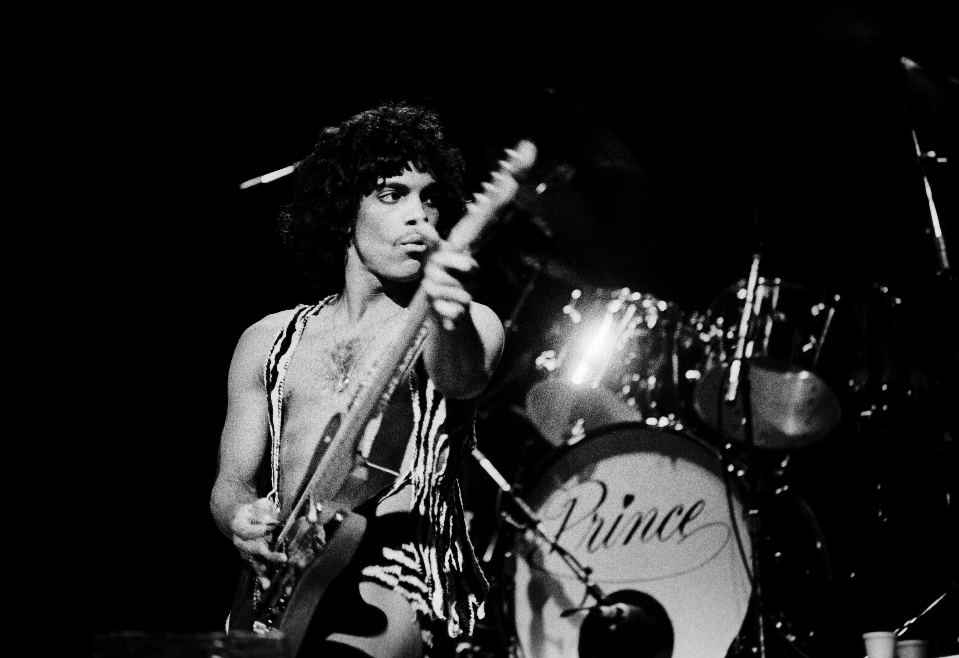 Image result for prince on tour 1980