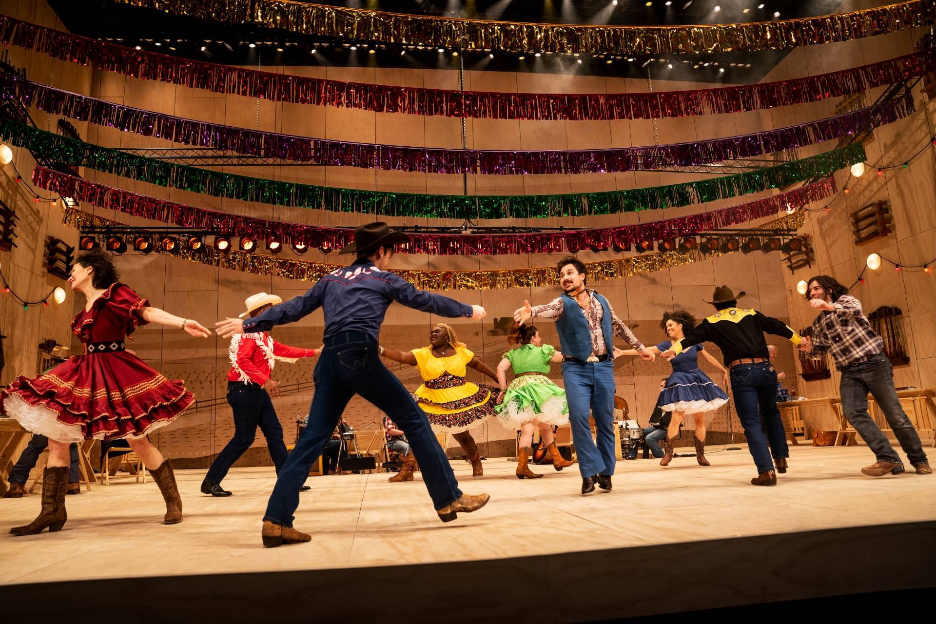 The company of the national tour of Rodgers & Hammerstein’s “OKLAHOMA!” (Matthew Murphy and Evan Zimmerman for MurphyMade)
