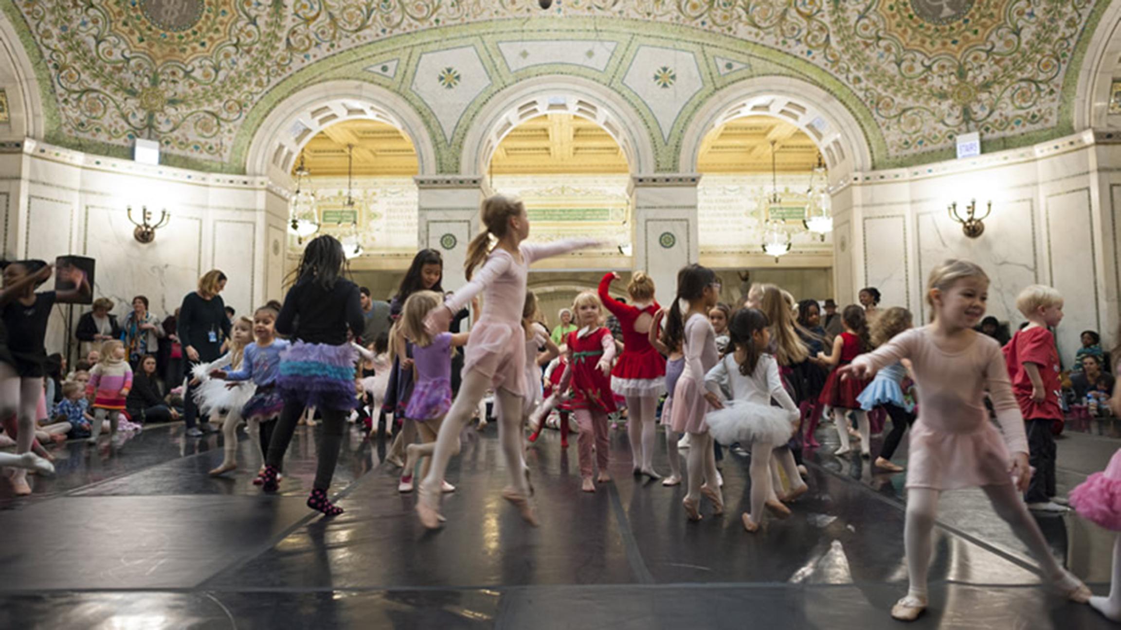 Sugar plum fairies of all ages can dress up and boogie down this weekend. (Courtesy of City of Chicago)