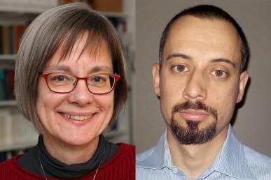 UIC professors Kathryn Nagy, left, and Danny Morales-Doyle are heading a project that received a National Science Foundation grant to educate high school students and their teachers about urban pollution. (Courtesy of UIC)
