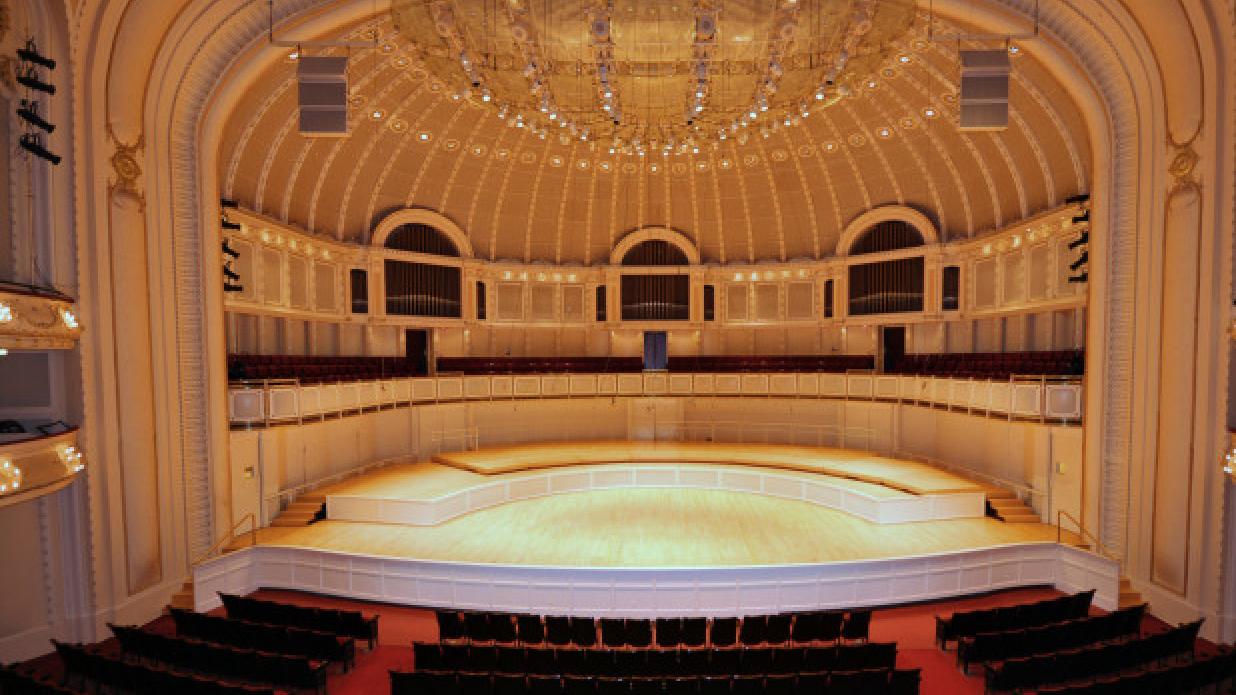 The Nichols Concert Hall houses performances held with the Bach Week Festival. (Courtesy of Jazz 4 Us)