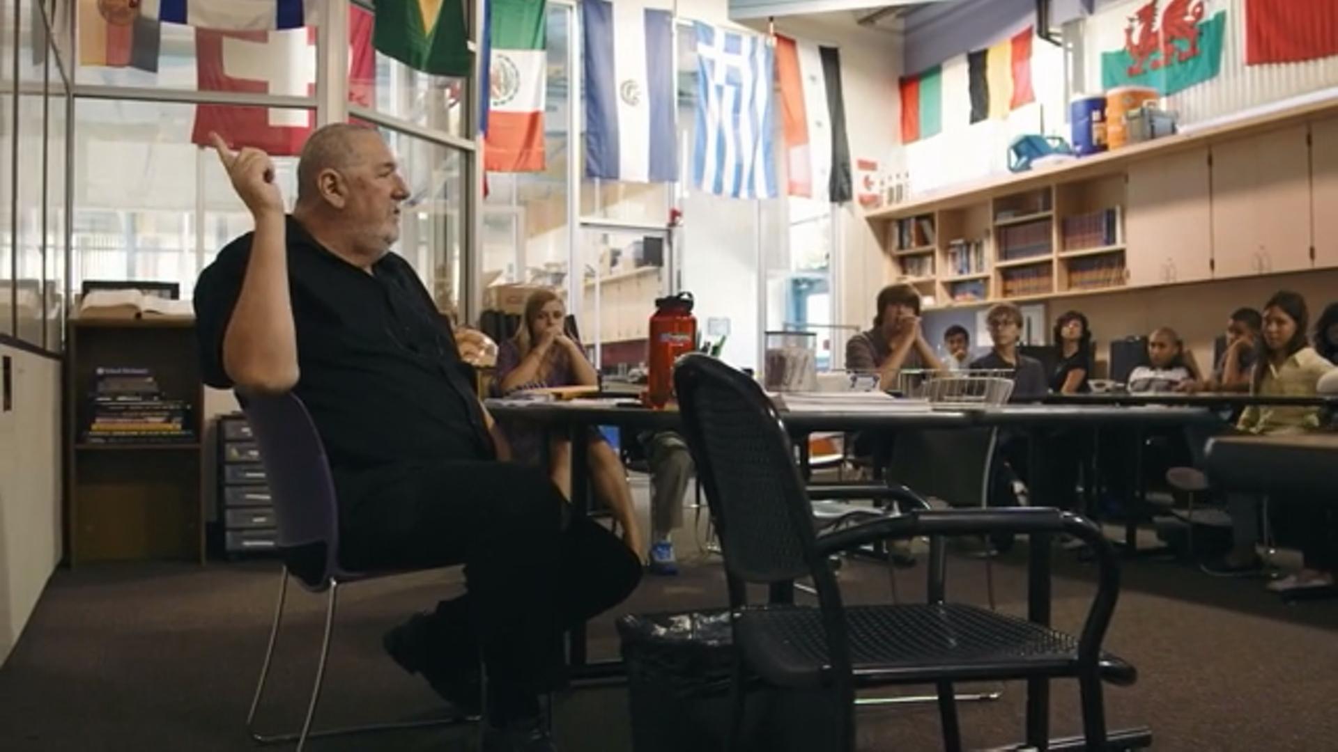 A still image from the documentary "Most Likely To Succeed."