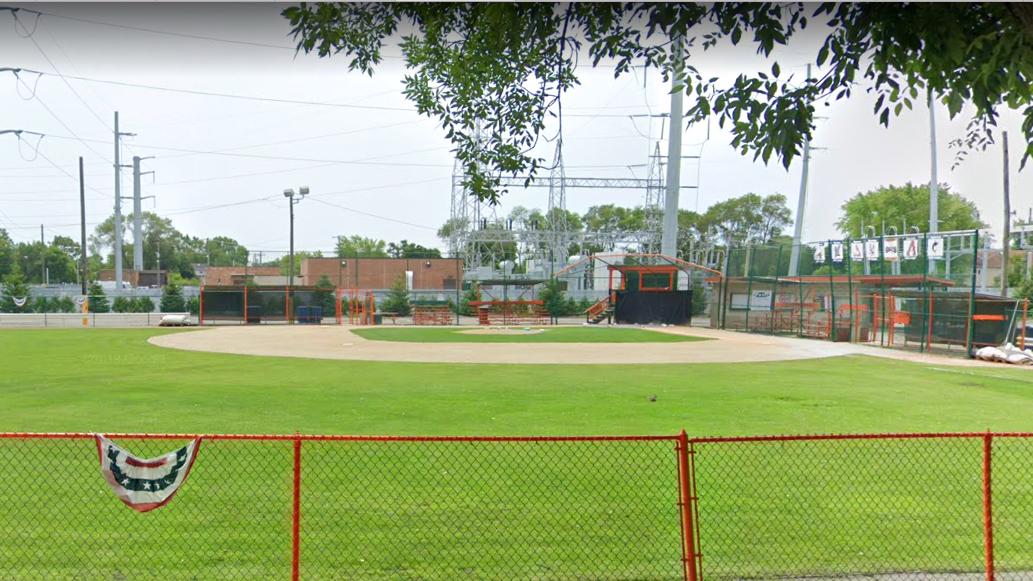 Lead and arsenic were discovered in the soil beneath the Hegewisch Little League field. (Google Streetview photo)