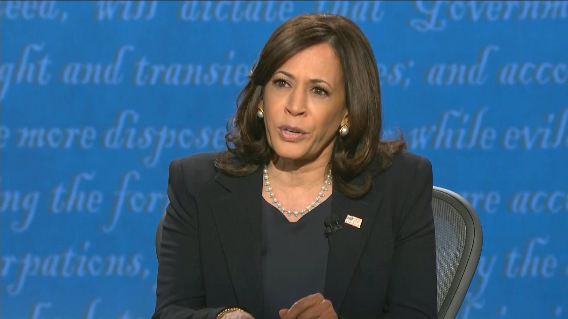 A file photo of Kamala Harris, who was sworn in Jan. 20, 2021 as vice president of the United States. (WTTW News via CNN)