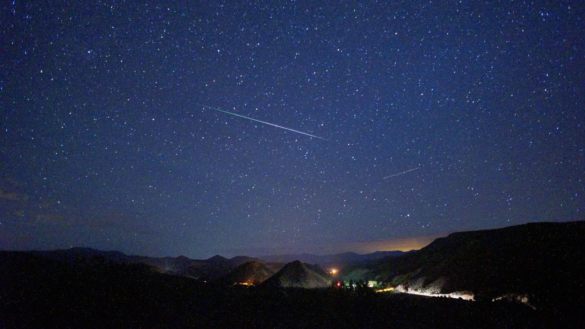 The Perseid meteor shower will peak Tuesday night into Wednesday morning. (Mike Lewinski / Flickr)