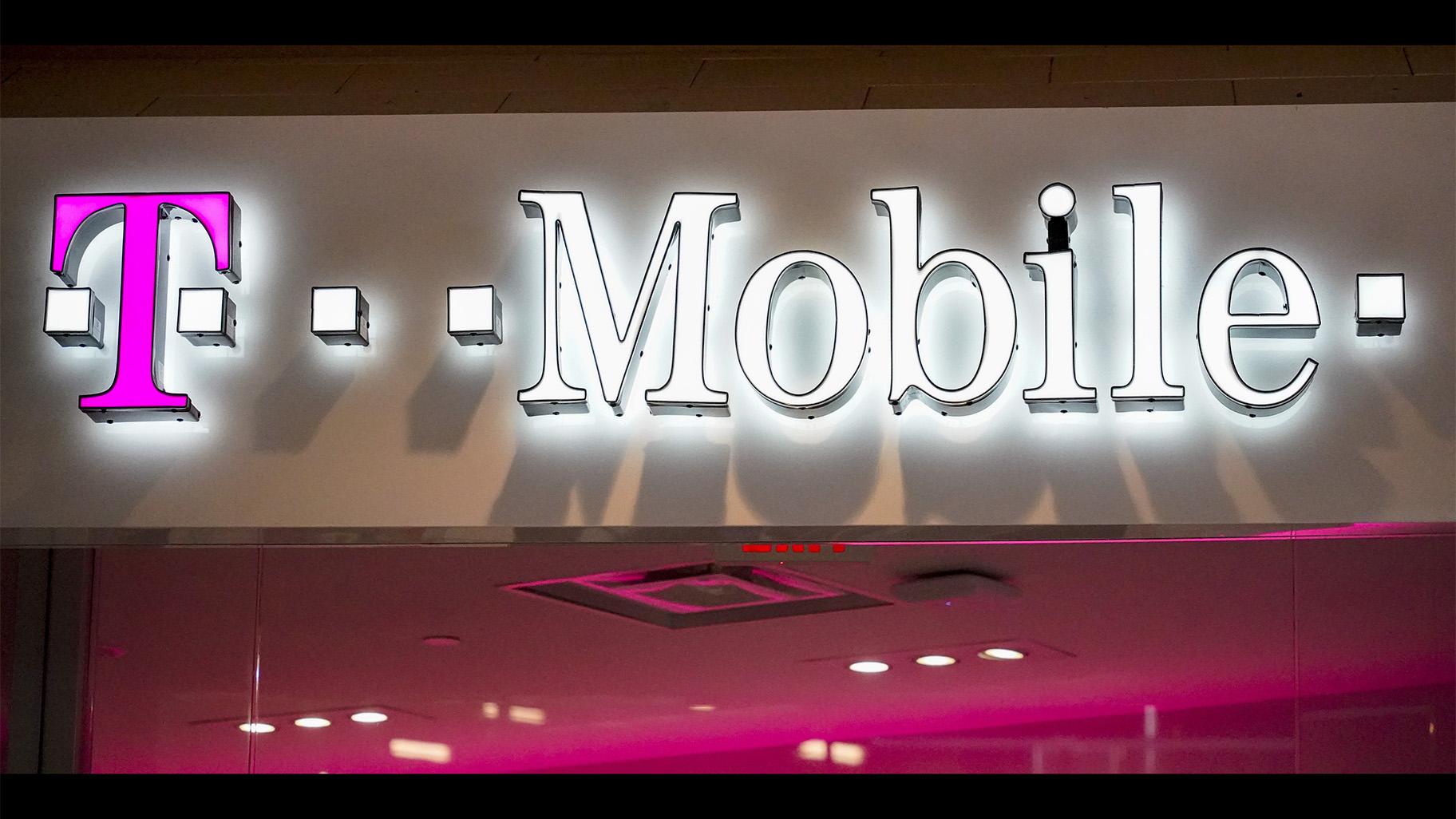 This Feb. 24, 2021 photo shows a T-Mobile store at a shopping mall in Pittsburgh. (AP Photo / Keith Srakocic) 