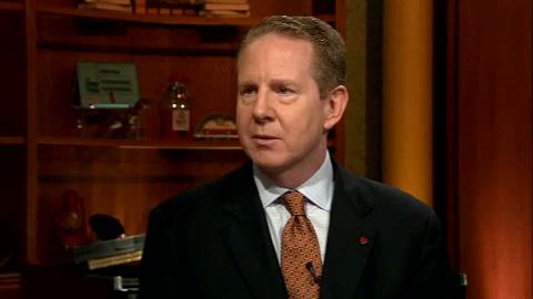  Brian Battle appears on “Chicago Tonight” in July 2013.