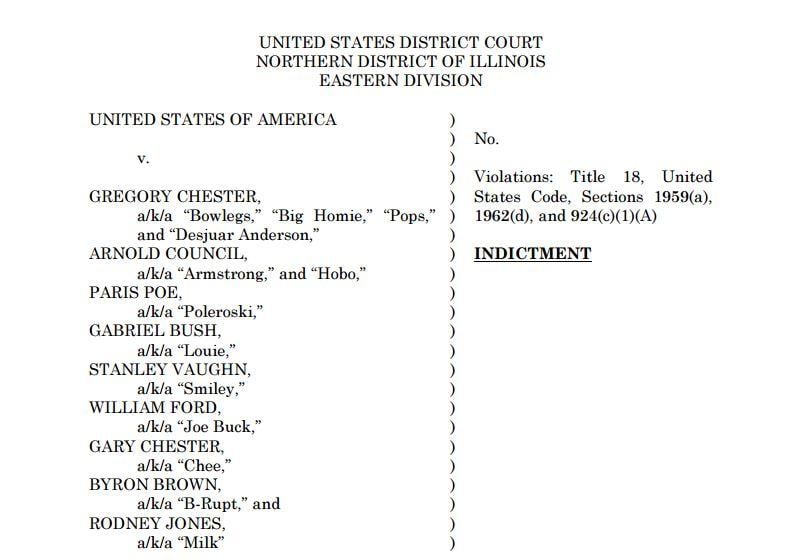 Document: Read the indictment