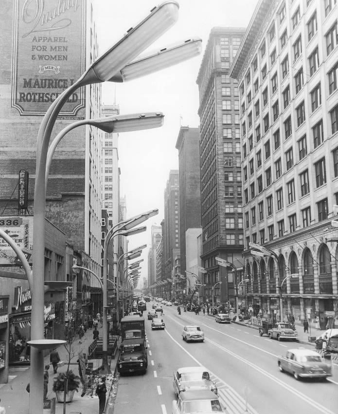 State Street in 1958