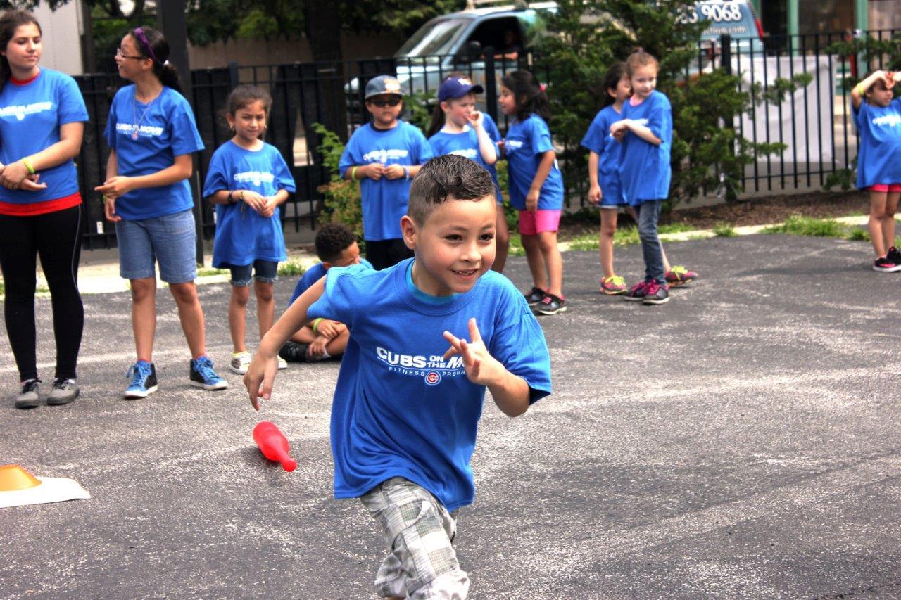 A Cubs Charities 'Cubs on the Move' event (Courtesy of the Chicago Cubs)