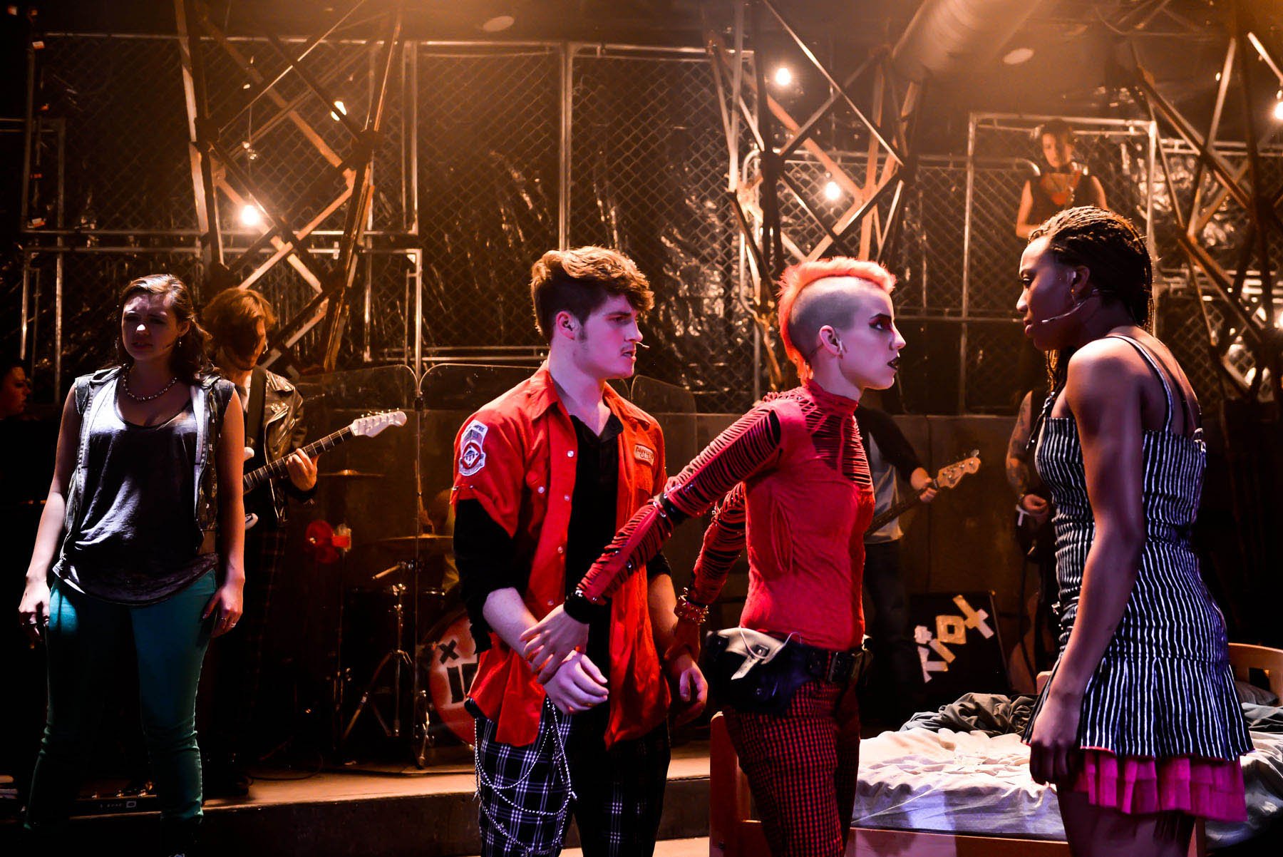 Malic White as St. Jimmy in the Hypocrites' "American Idiot." (Evan Hanover)