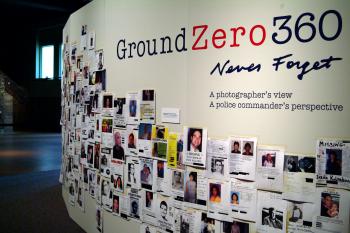 Ground Zero 360 Exhibit at The Field Museum. Click here to view photo gallery.