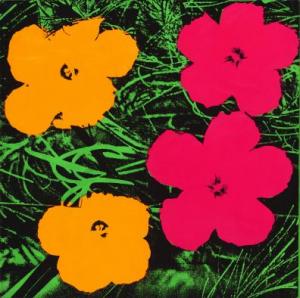 Andy Warhol. Flowers, 1964. (Courtesy of the Art Institute of Chicago, Gift of Edlis/Neeson Collection) 