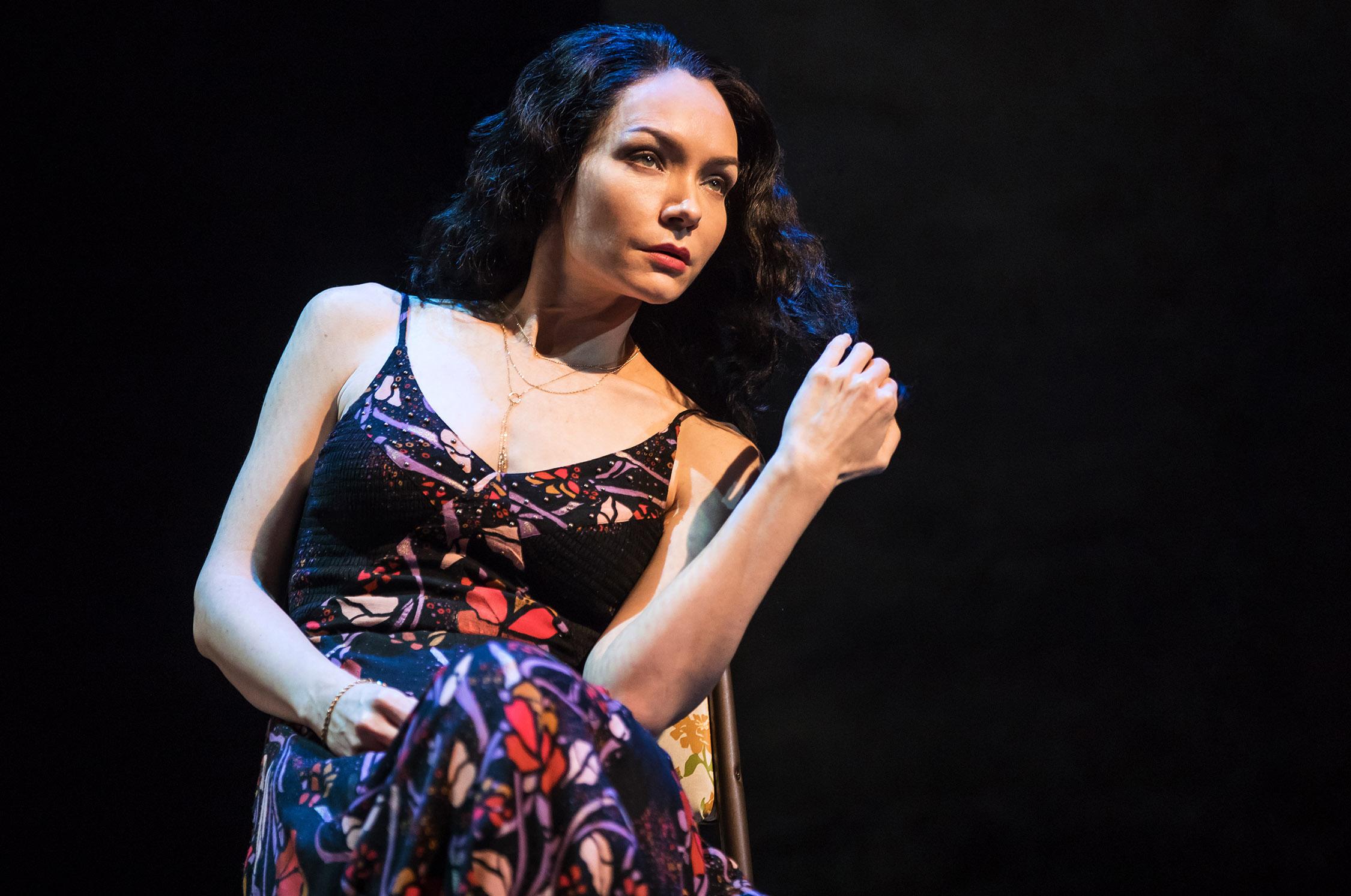 Katrina Lenk in “The Band’s Visit.” (Photo by Matthew Murphy)