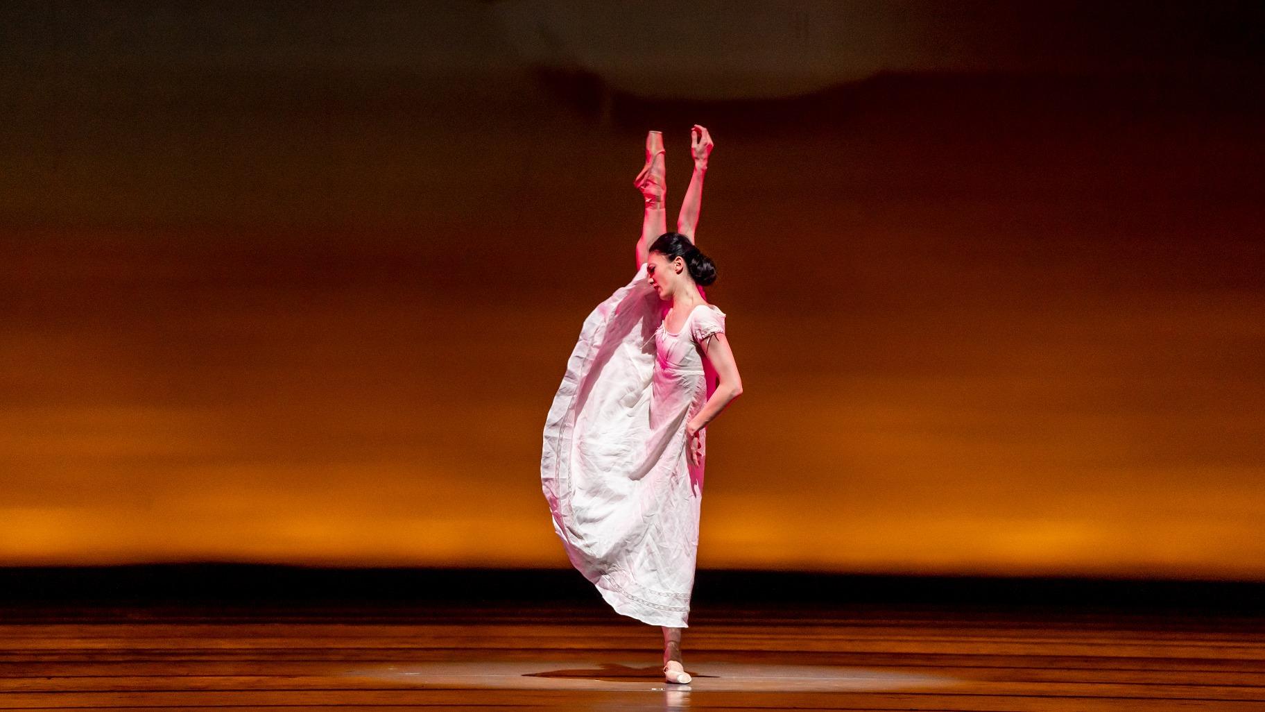 Victoria Jaiani in the Joffrey Ballet production of “Anna Karenina” by choreographer Yuri Possokhov. (Credit: Cheryl Mann) 