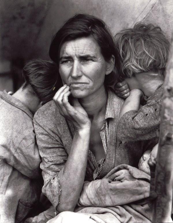 Dorothea Lange, Migrant Mother, Nipomo, California, 1936