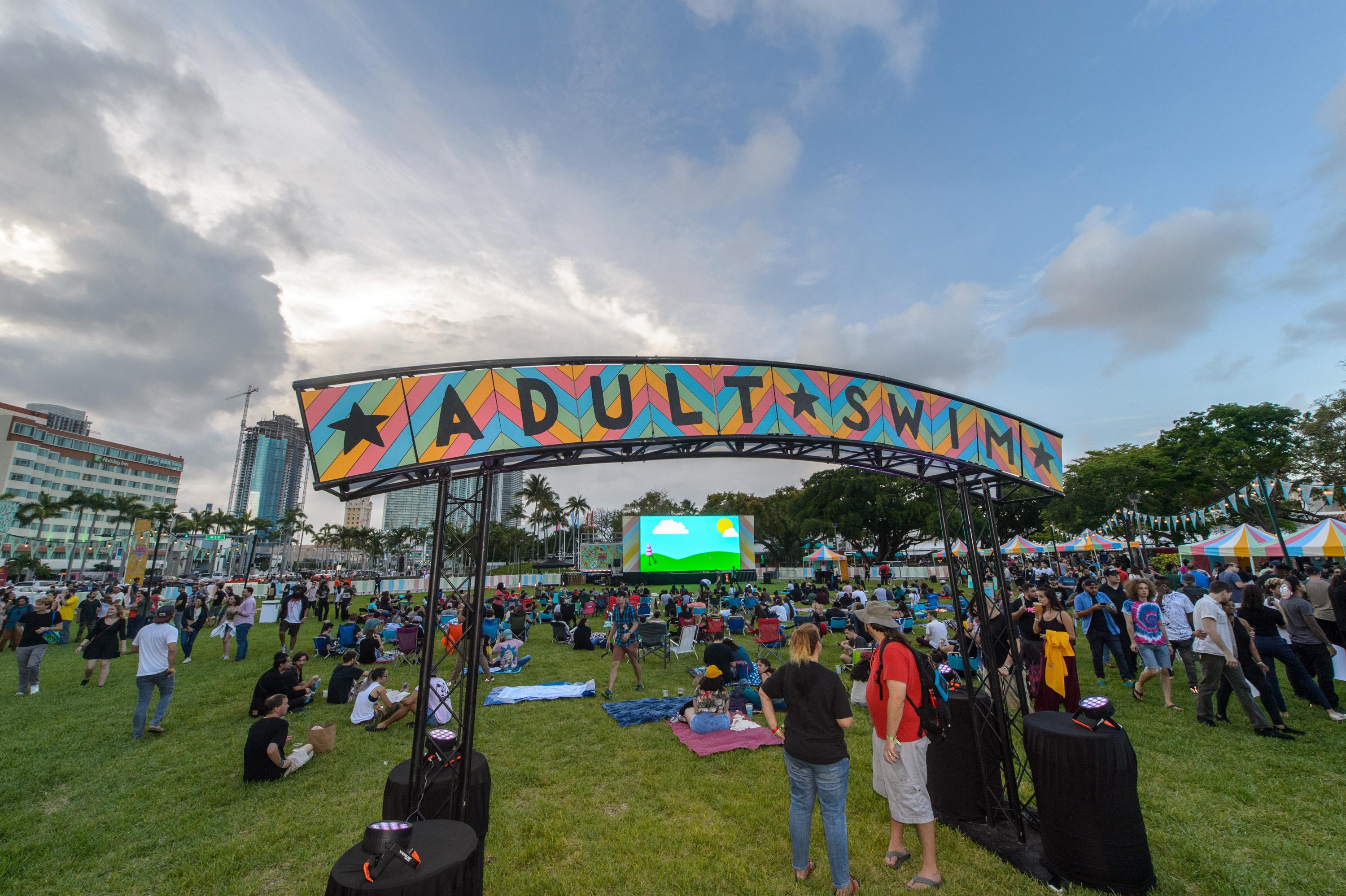 Adult Swim’s tour included a stop in Miami. Up next: Chicago. (Courtesy of Adult Swim)
