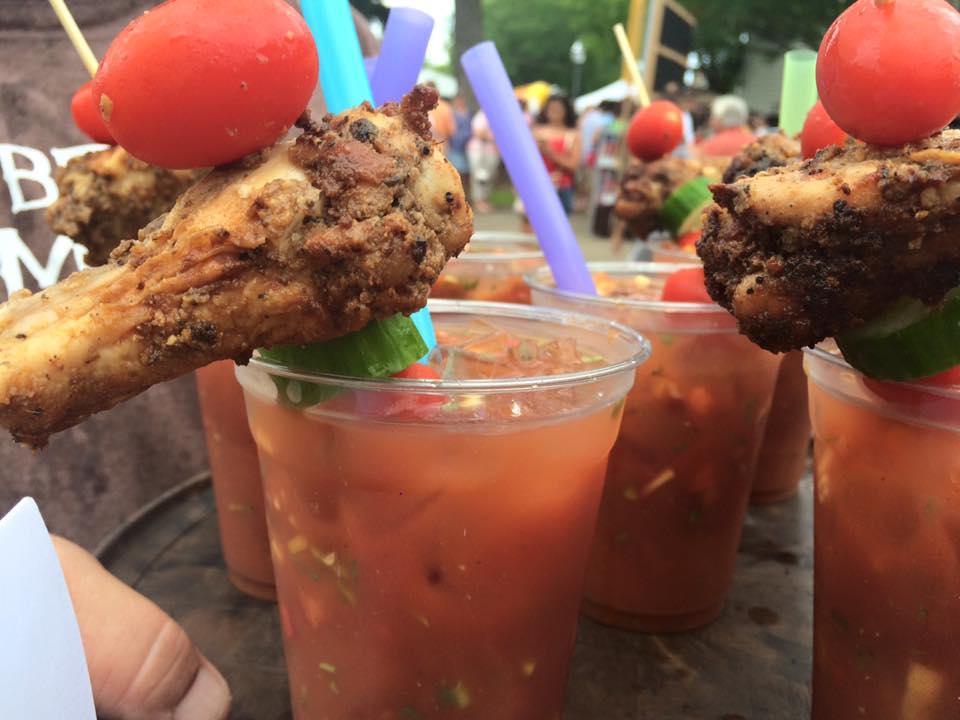 Highwood restaurant Alex's Washington Gardens returns to the Bloody Mary Fest this weekend. What will this year's garnish be?