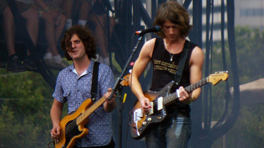 The Arctic Monkeys perform at Lollapalooza in 2009. (alaina buzas / Flickr) 