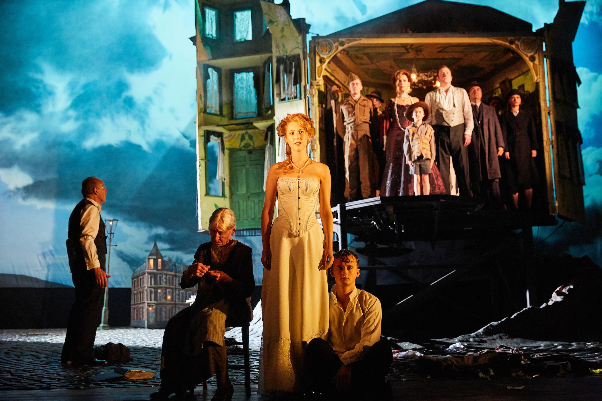 The National Theatre of Great Britain’s award-winning production of J.B. Priestley’s thriller “An Inspector Calls.” (Photo by Mark Douet)