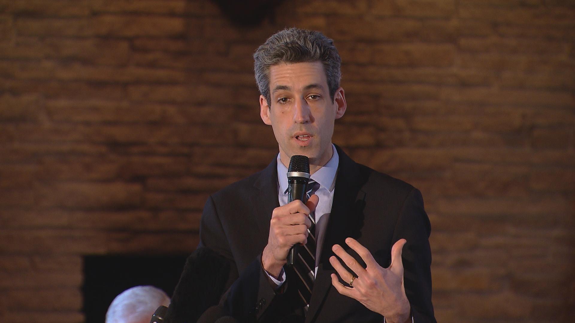 State Sen. Daniel Biss introduced the Illinois Baseline Protection Act in June 2017. (Chicago Tonight file photo)