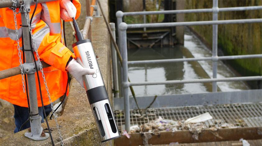 A sensor for measuring water quality developed by RS Hydro (Courtesy RS Hydro) 
