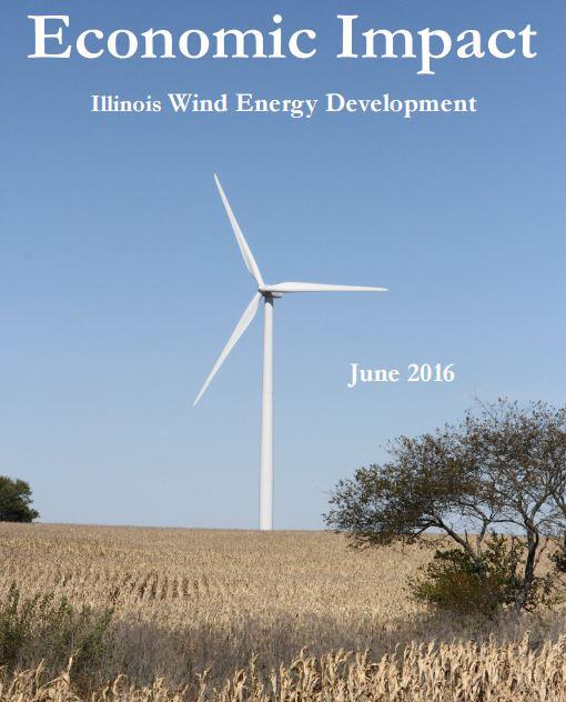 A 2016 analysis of Illinois' wind energy industry said wind farms support about 870 permanent jobs. ("Economic Impact: Illinois Wind Energy Development" / Illinois State University Center for Renewable Energy)