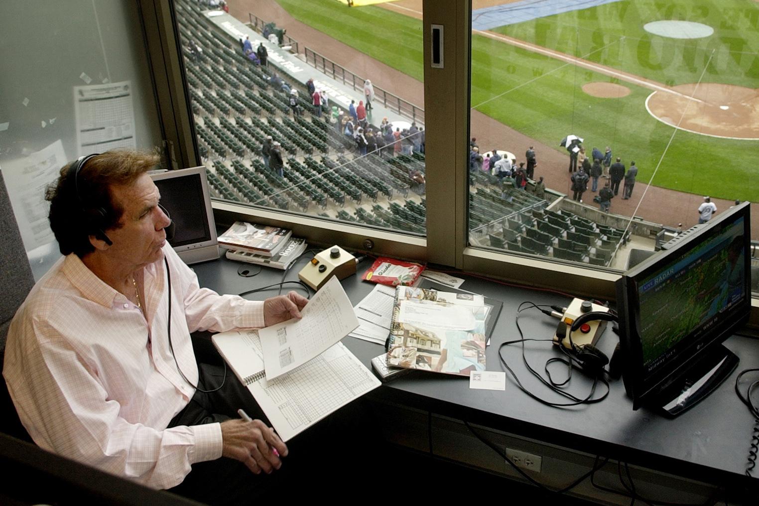 Ed Farmer, White Sox Broadcaster, Former Pitcher, Dies at 70 In this April 28, 2008, photo, radio broadcaster Ed Farmer is shown in the broadcast booth before a baseball game between the Baltimore Orioles and Chicago White Sox in Chicago. (Rich Hein / Chicago Sun-Times via AP, File)